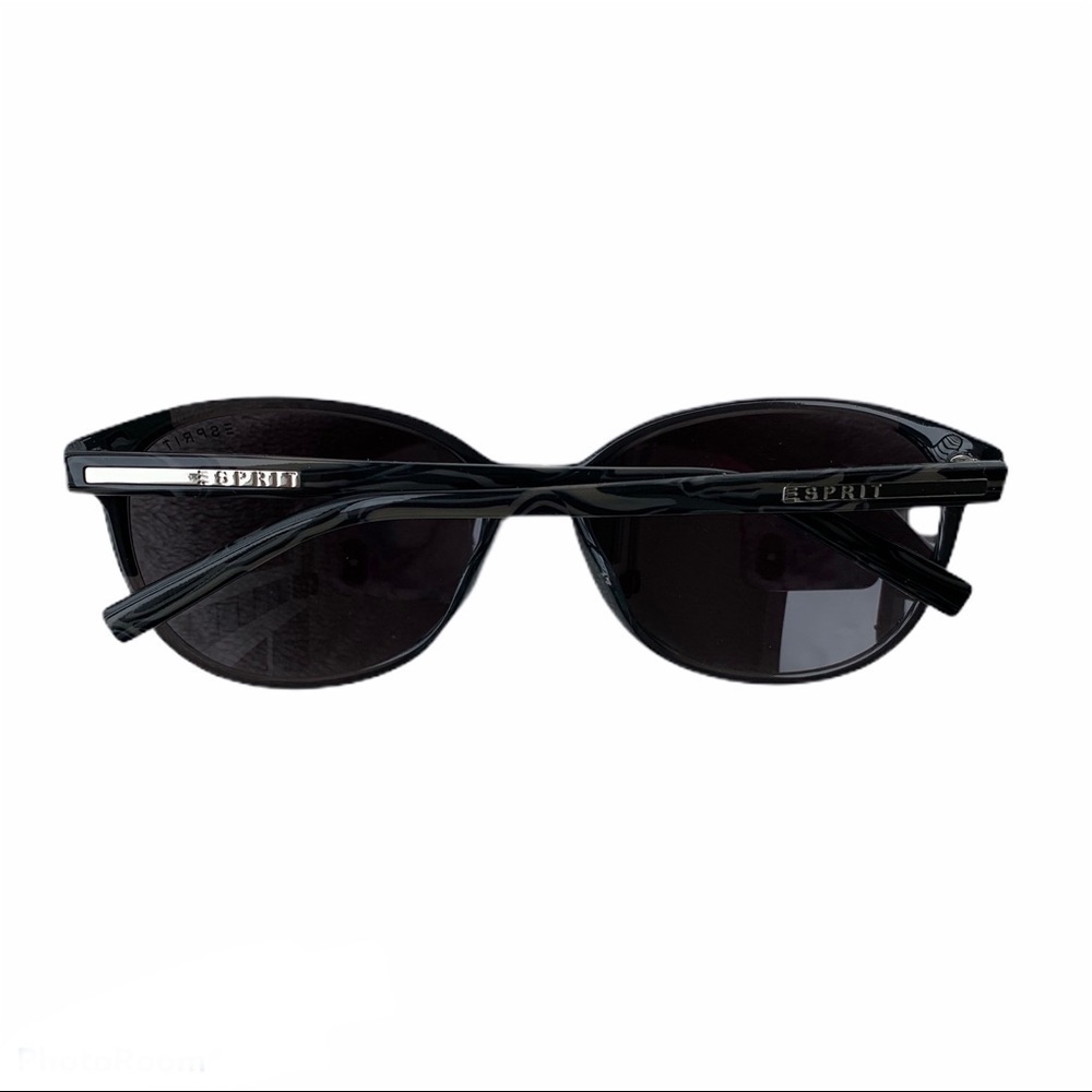 NWOT Esprit • Marbled Black & Gray Sunglasses - Picture 3 of 13